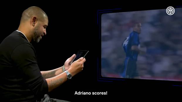 Adriano and his debut for Inter